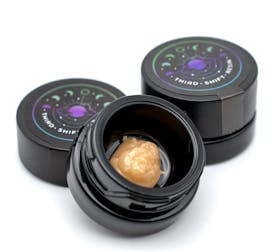 Peach Pie 70u Live Rosin - Third Shift Resin
