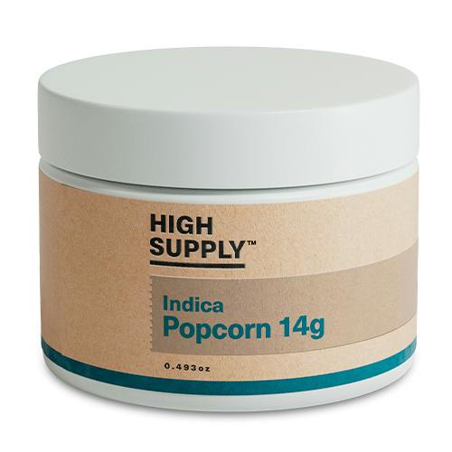 High Supply Indica Popcorn 14g - London Space Shuttle