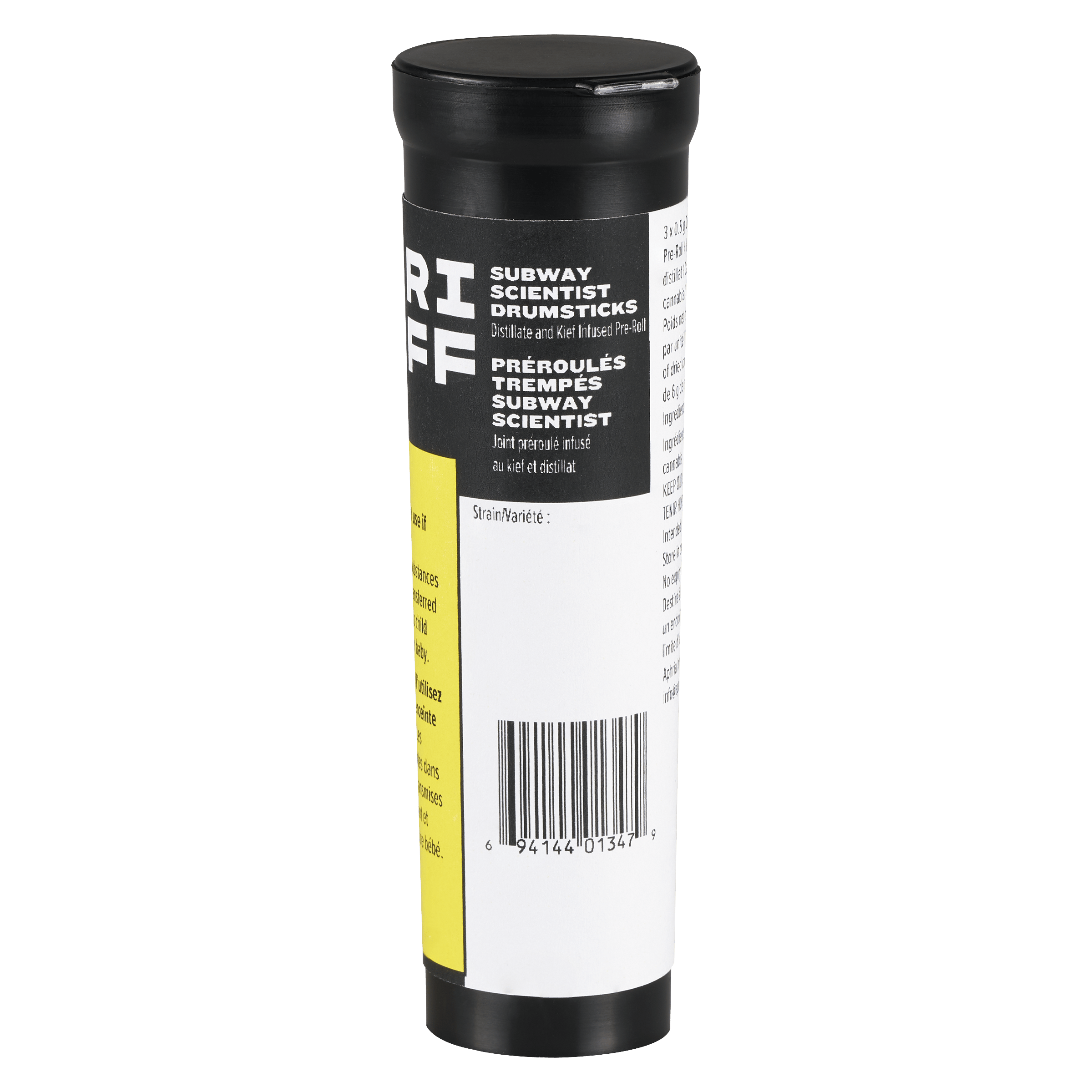 RIFF - Subway Scientist Drumsticks - Indica - 3x0.5g