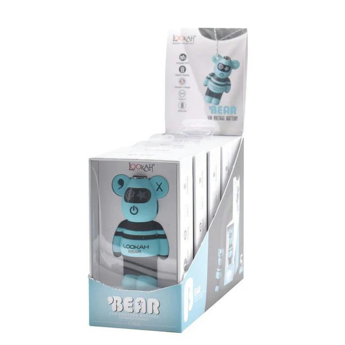 Lookah Bear Vape Battery Cyan