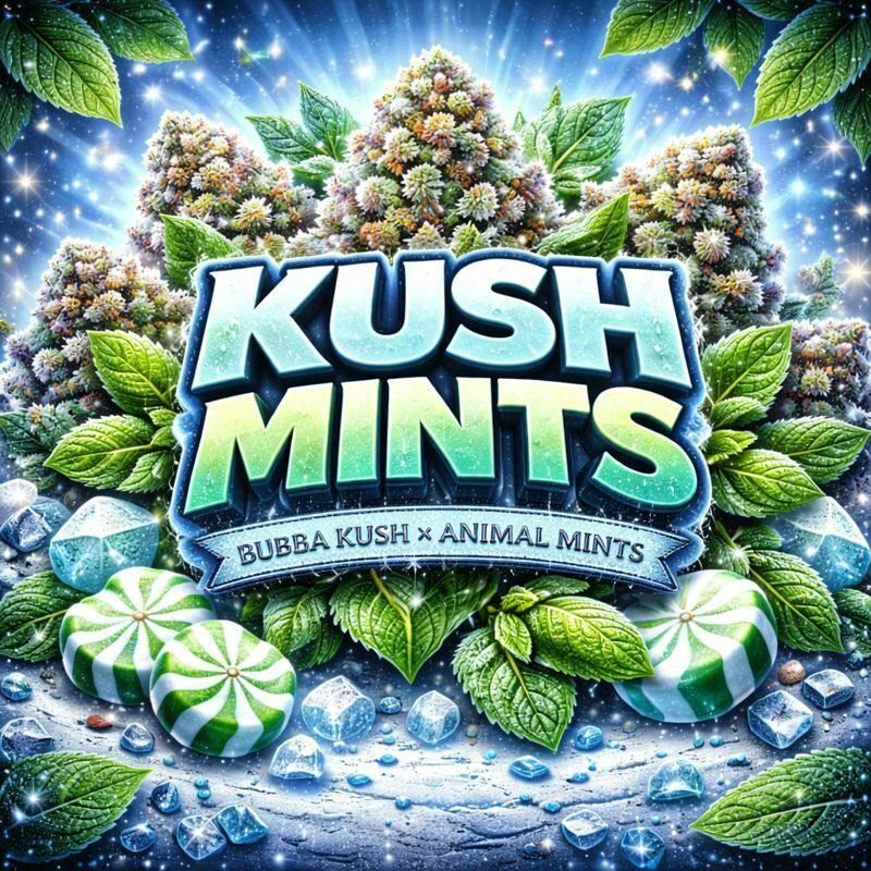 Kush Mints Whole Flower Ounce cannabis product