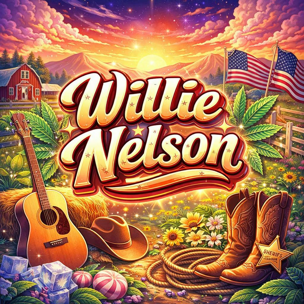 Willie Nelson Whole Flower Ounce