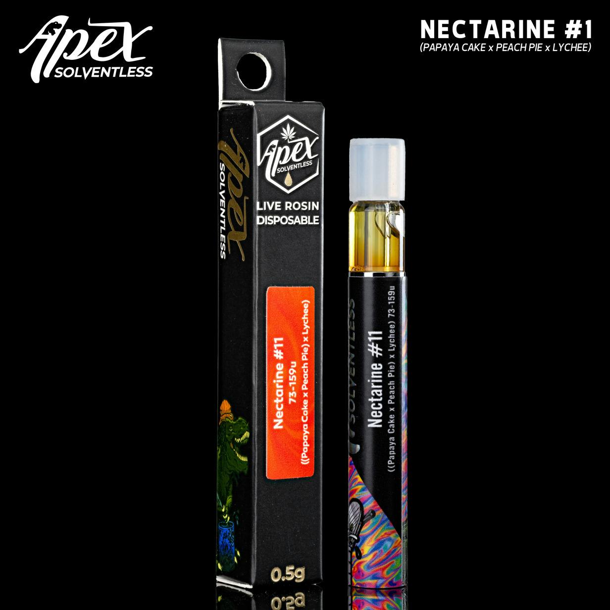 Nectarine #11 Rosin Disposable cannabis product