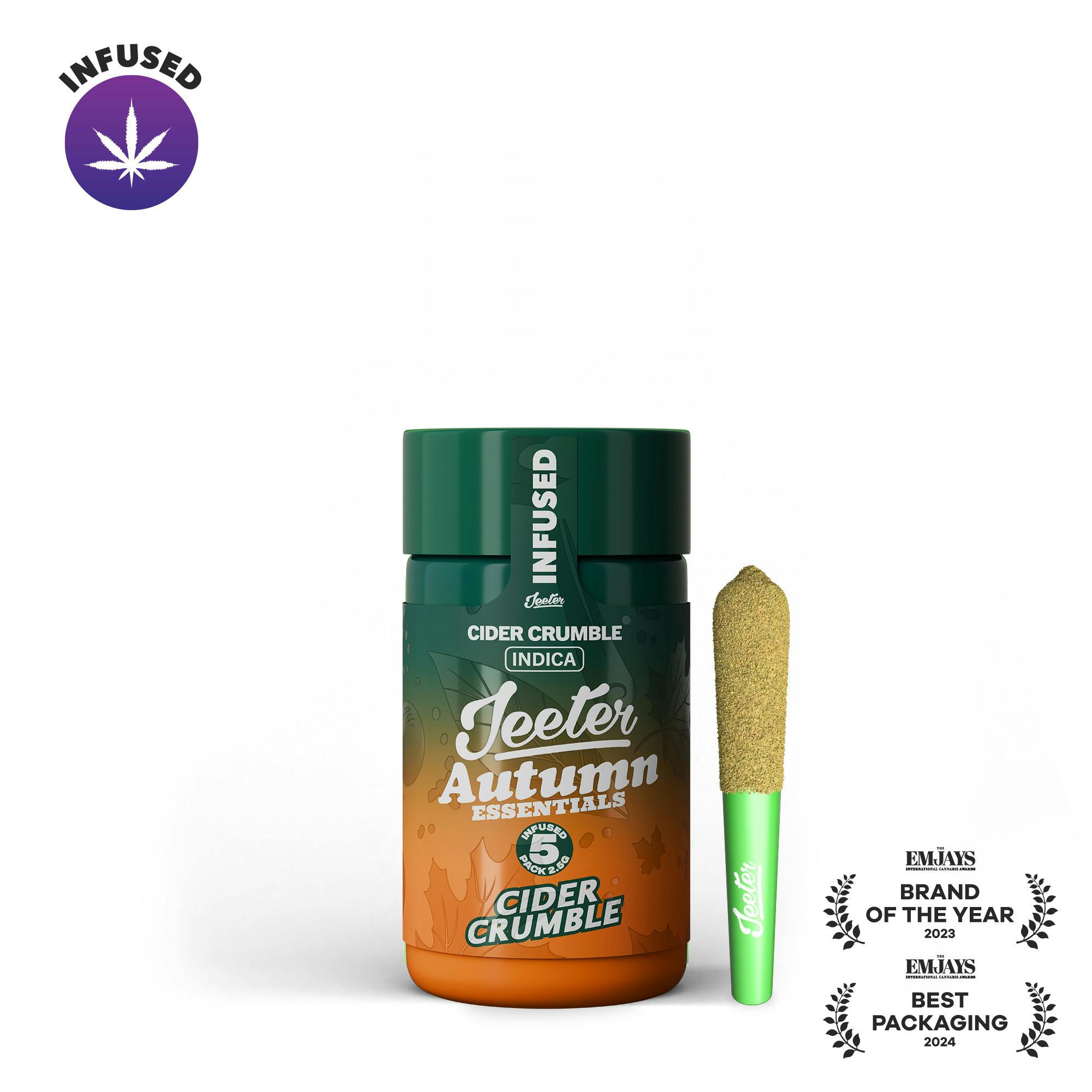 Cider Crumble 5pk Quad Infused Pre-Rolls