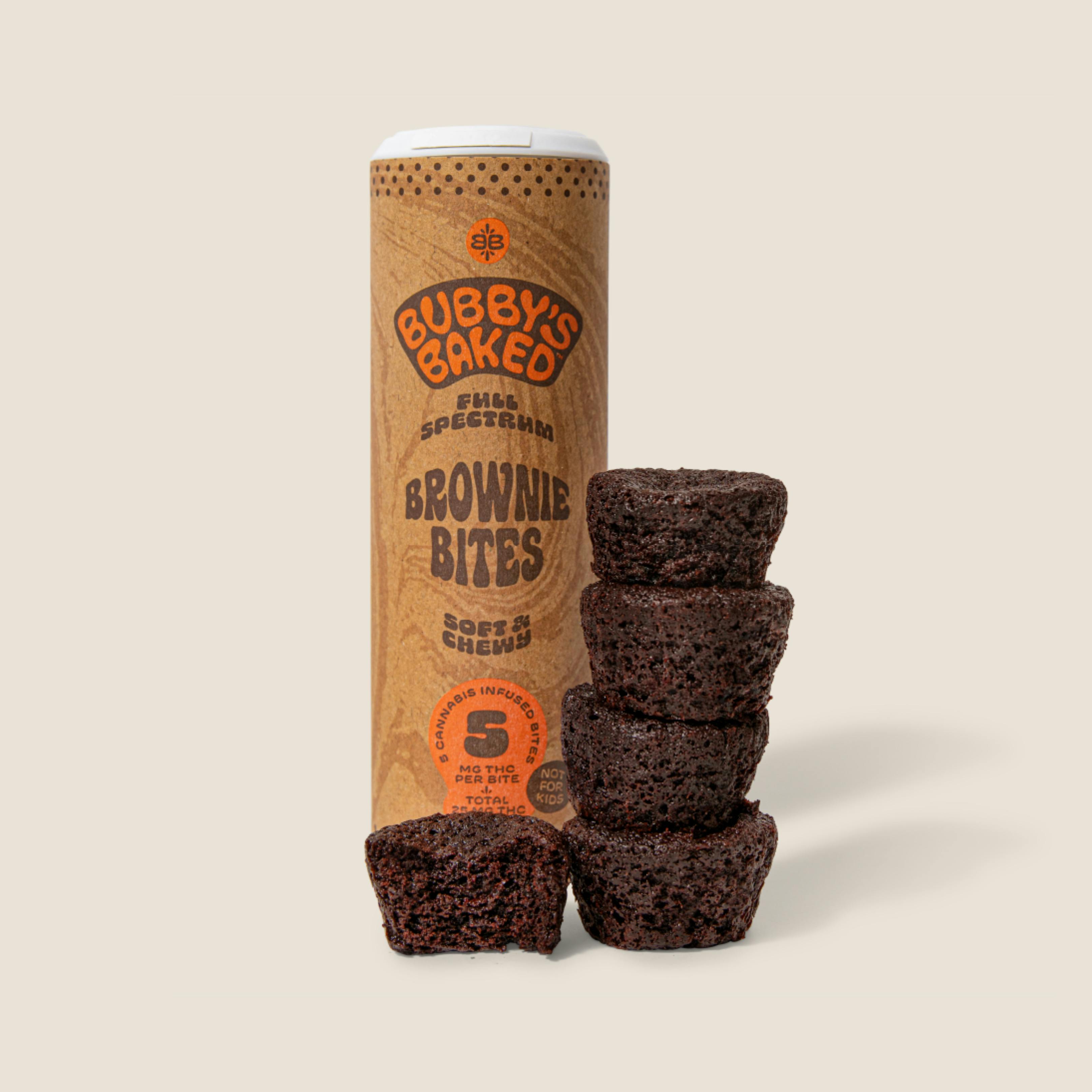 Brownie | Bubby's Baked Goods | 25mg/5mg ea at Dazed Cannabis – Holyoke