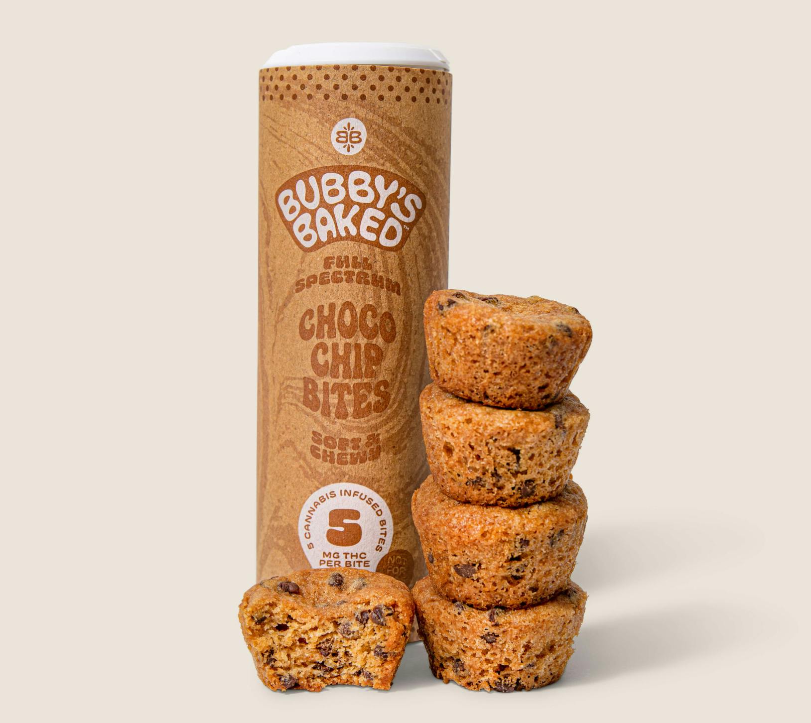 Chocolate Chip | Bubby's Baked Goods | 25mg/5mg ea at Dazed Cannabis – Holyoke
