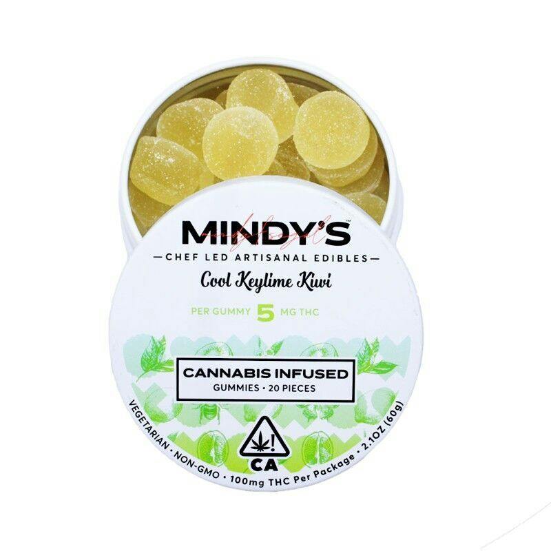 Cool Key Lime Kiwi | 100mg | Mindy's Chef Led Artisanal Edibles
