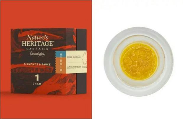 Chimax | Nature's Heritage | Live Diamonds and Sauce | 1g at Dazed Cannabis – Holyoke