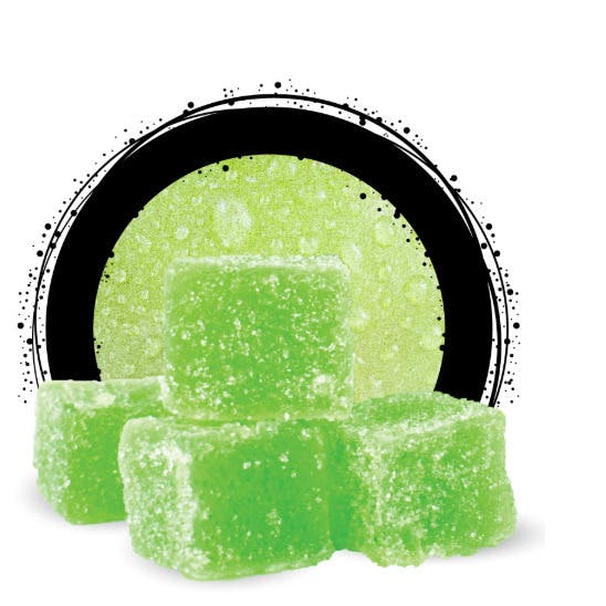 Green Apple | Ozone | Soft Chews | 100mg at Dazed Cannabis – Holyoke