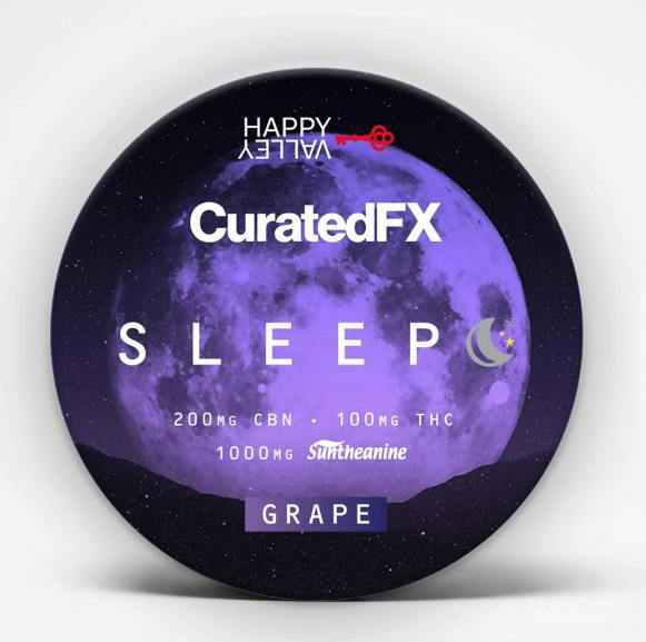 SLEEP | CuratedFX | HVV | Blueberry Gummies | 100mg