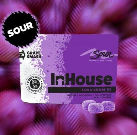 Sour Grape 1:1 THC/CBC | In House | Gummies | 100mg at Dazed Cannabis – Holyoke