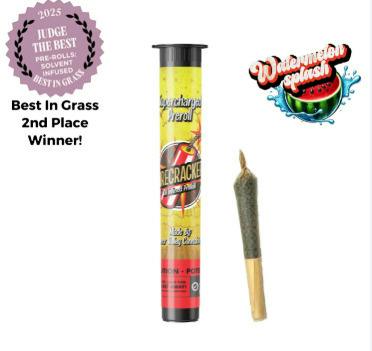 Watermelon Splash | PVX | Firecracker | 1g cannabis product