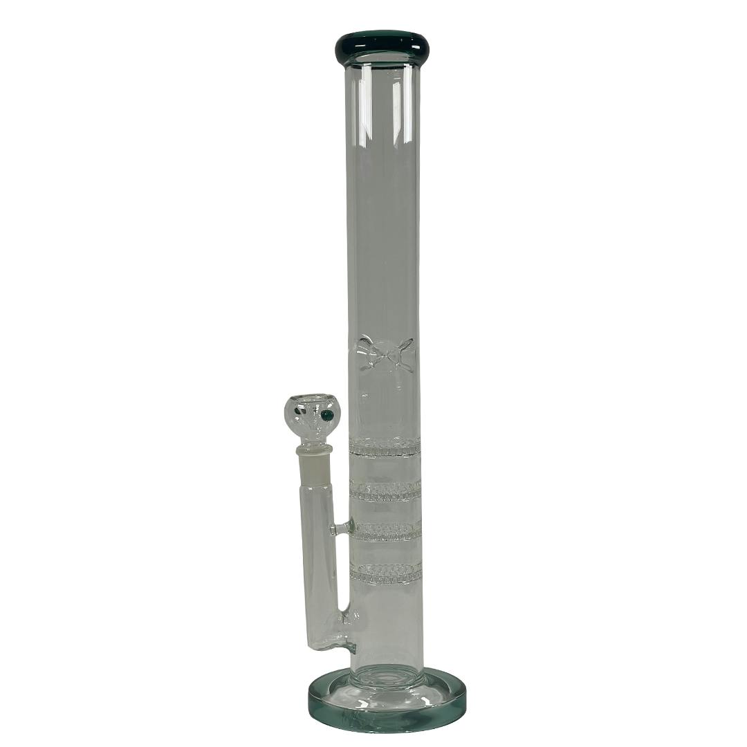 Bamboo Blaze - Glass 18 Inch Honeycomb Bong