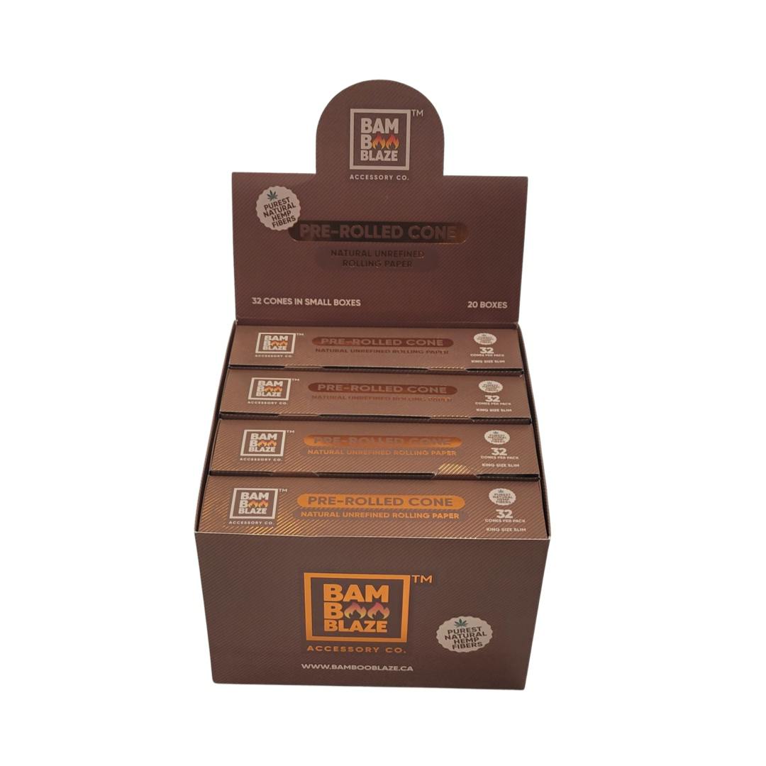 Bamboo Blaze King Size Cones 32 Pack