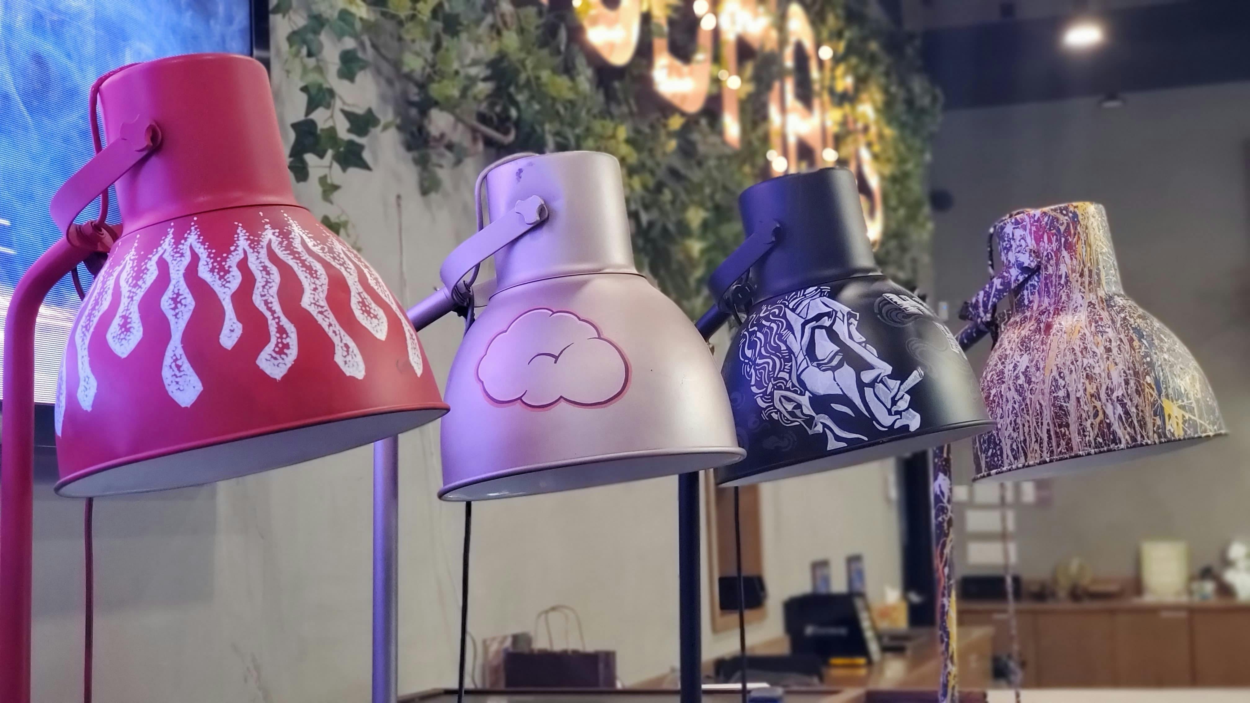 HANDMADE LAMP CUSTOM ART