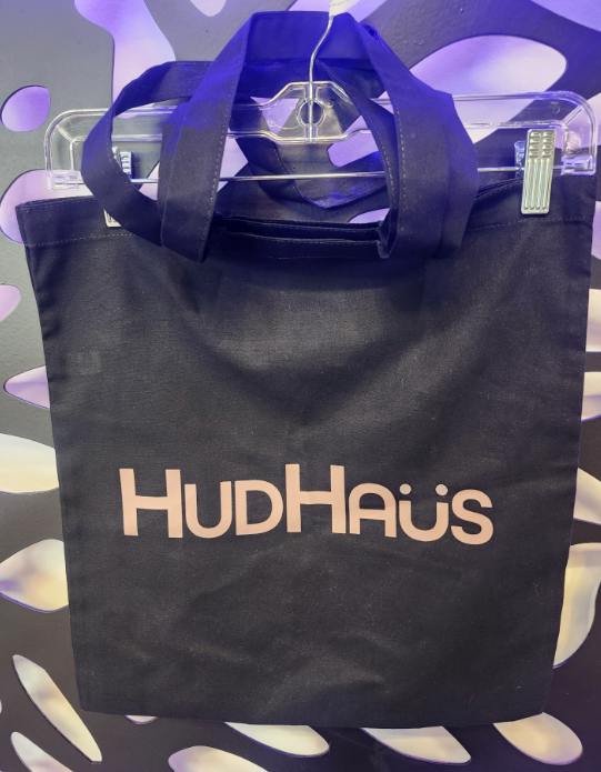 HUDHAUS TOTE W/ PRESS DESIGN