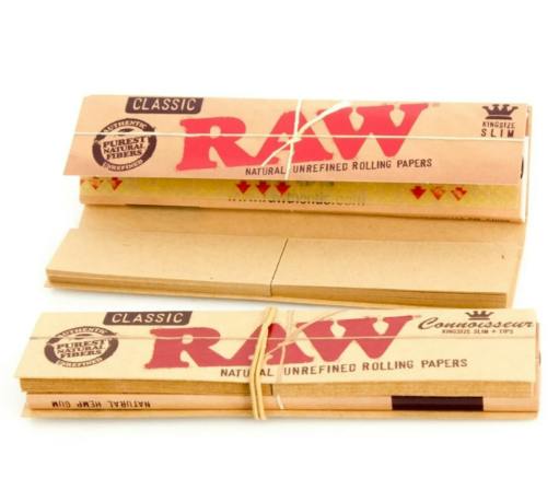 RAW CLASSIC CONNOISSEUR KING SLIM +TIPS