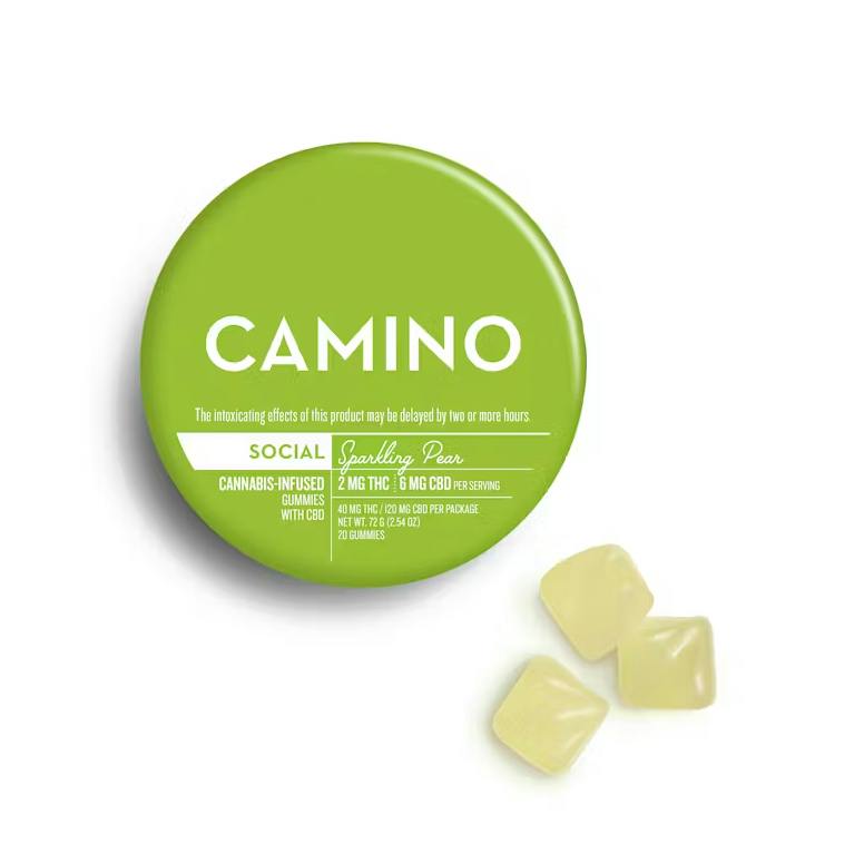 SPARKLING PEAR (3:1) (CBD:THC) 20PK (40MG)
