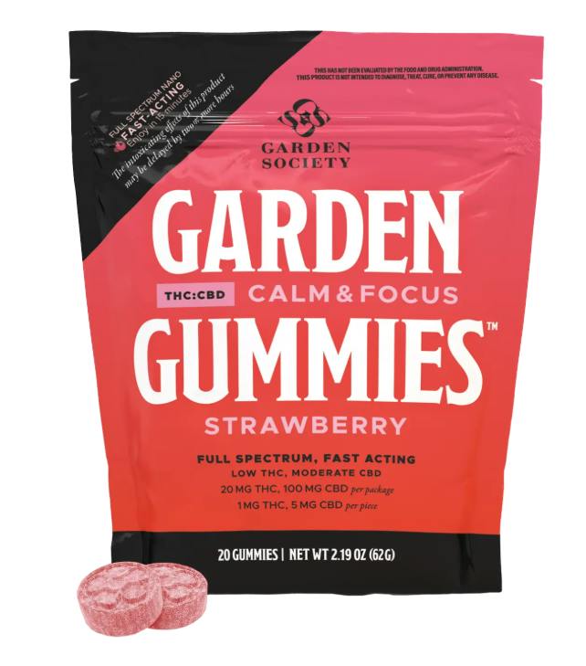 STRAWBERRY (1:5) (THC:CBD) 20PK (20MG)