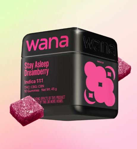 Optimals Stay Asleep Dreamberry 1:1:1 THC:CBG:CBN - 100 mg - 10 Pack
