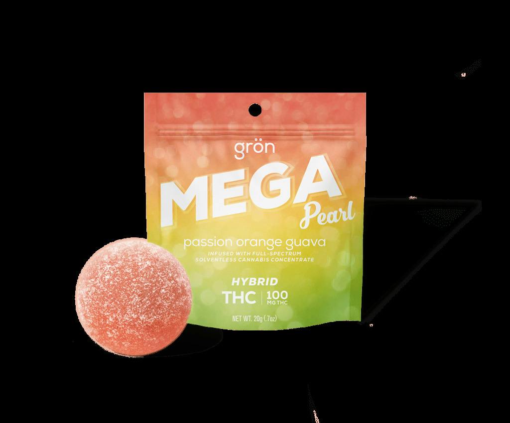 Gron | Passion Orange Guava Mega | 100mg THC