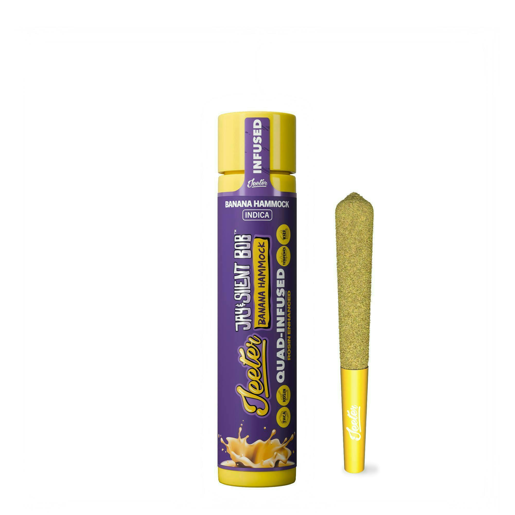 Jay & Silent Bob X Jeeter | Banana Hammock | Infused 1g Pre-Roll