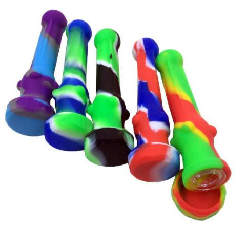 Silicone Chillum - 3.5" - Assorted Colors