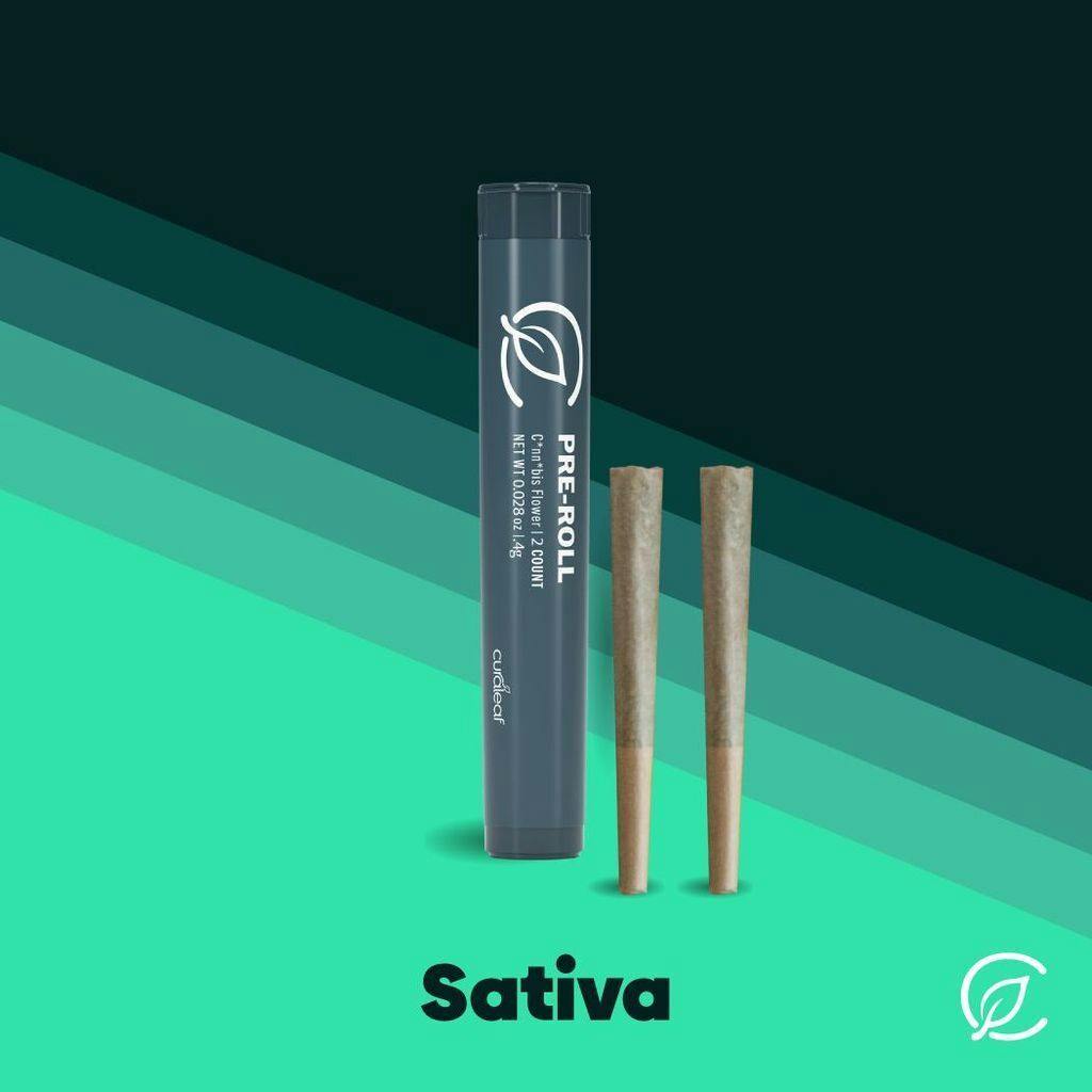 Curaleaf Pomme Jelly Pre-Roll Pack 0.4g ea | 2-Pack
