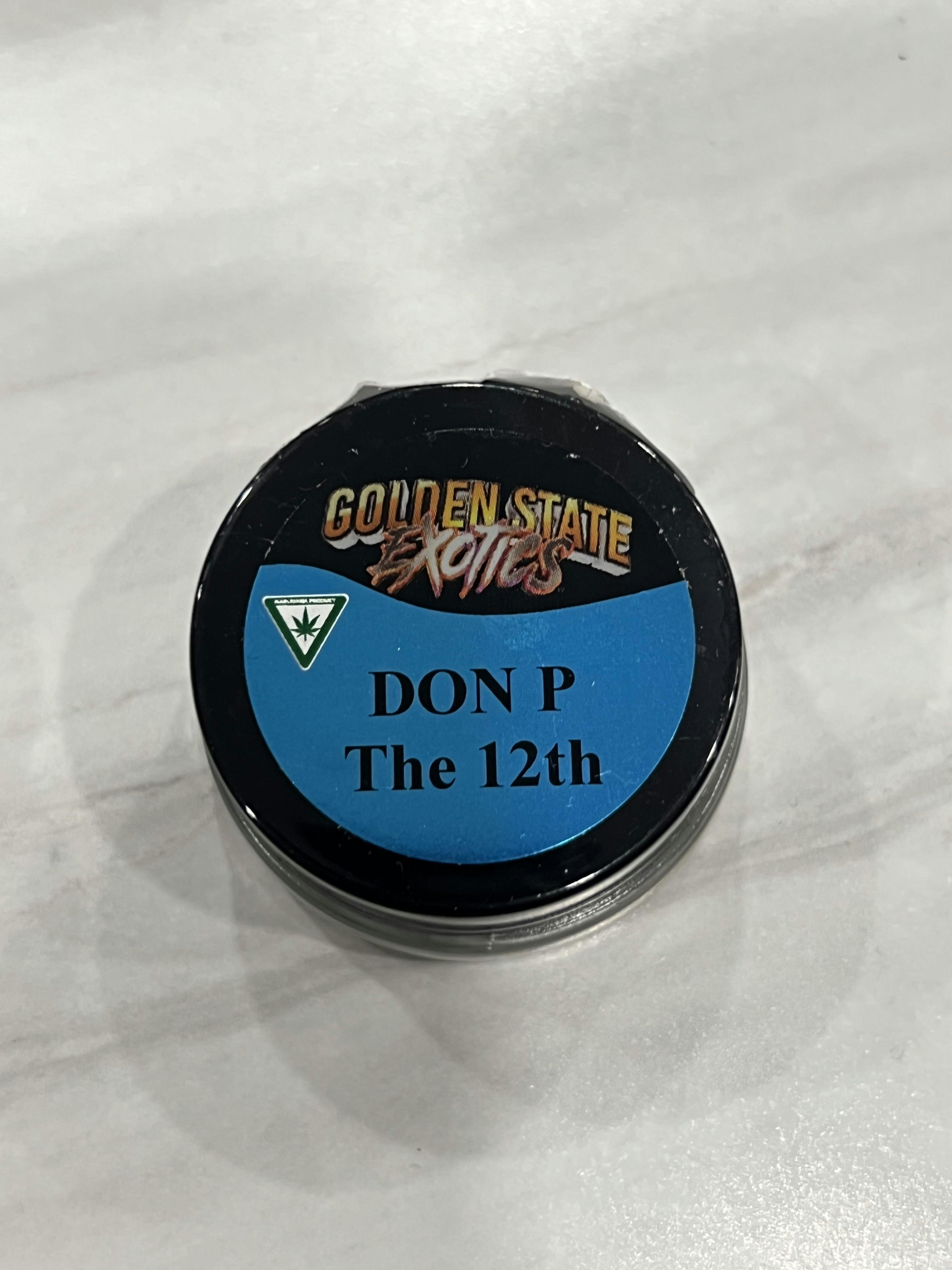 Don P The 12th 1g Live Resin at Golden Urban Leaf