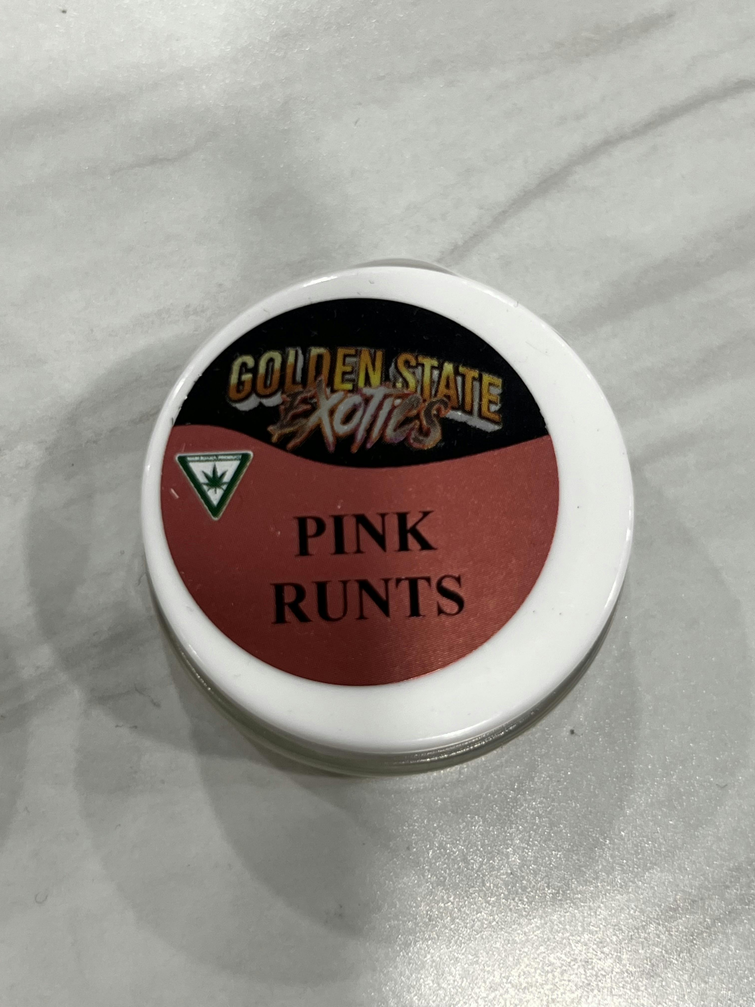 Pink Runtz 1g Live Resin at Golden Urban Leaf