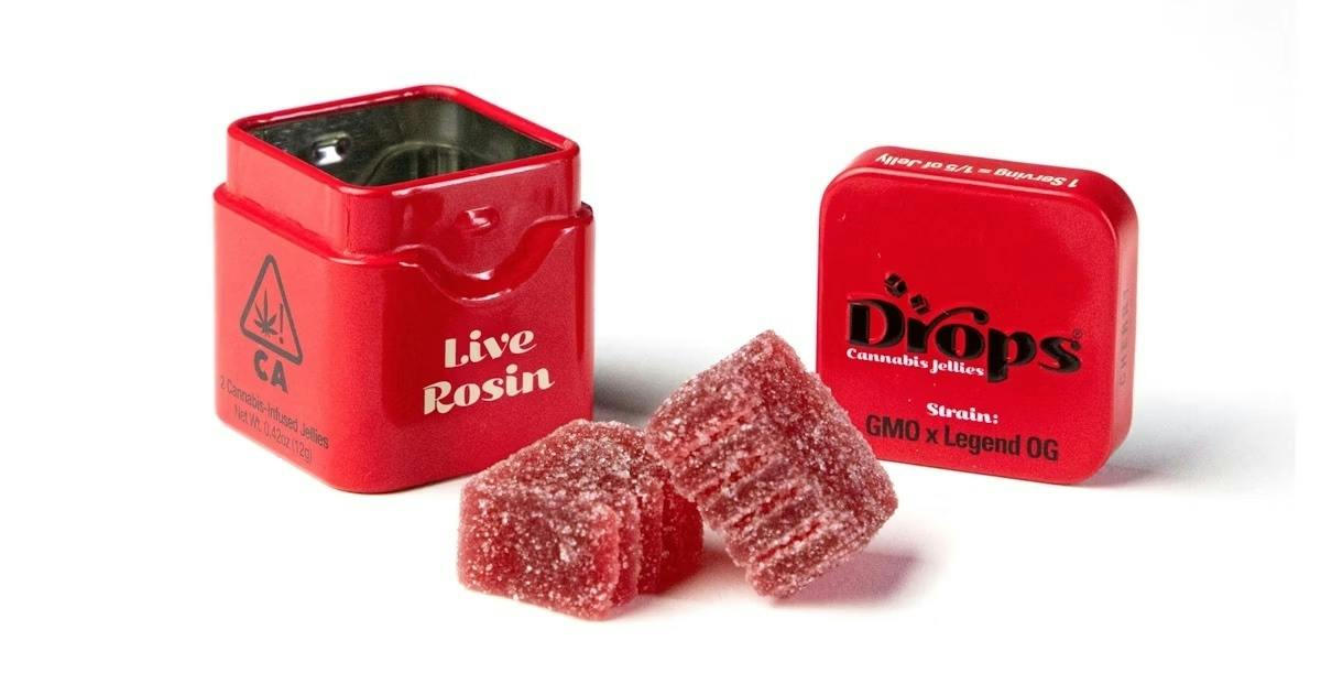Drops | Cherry 2pc 100 Sheep | Indica (100mg THC)