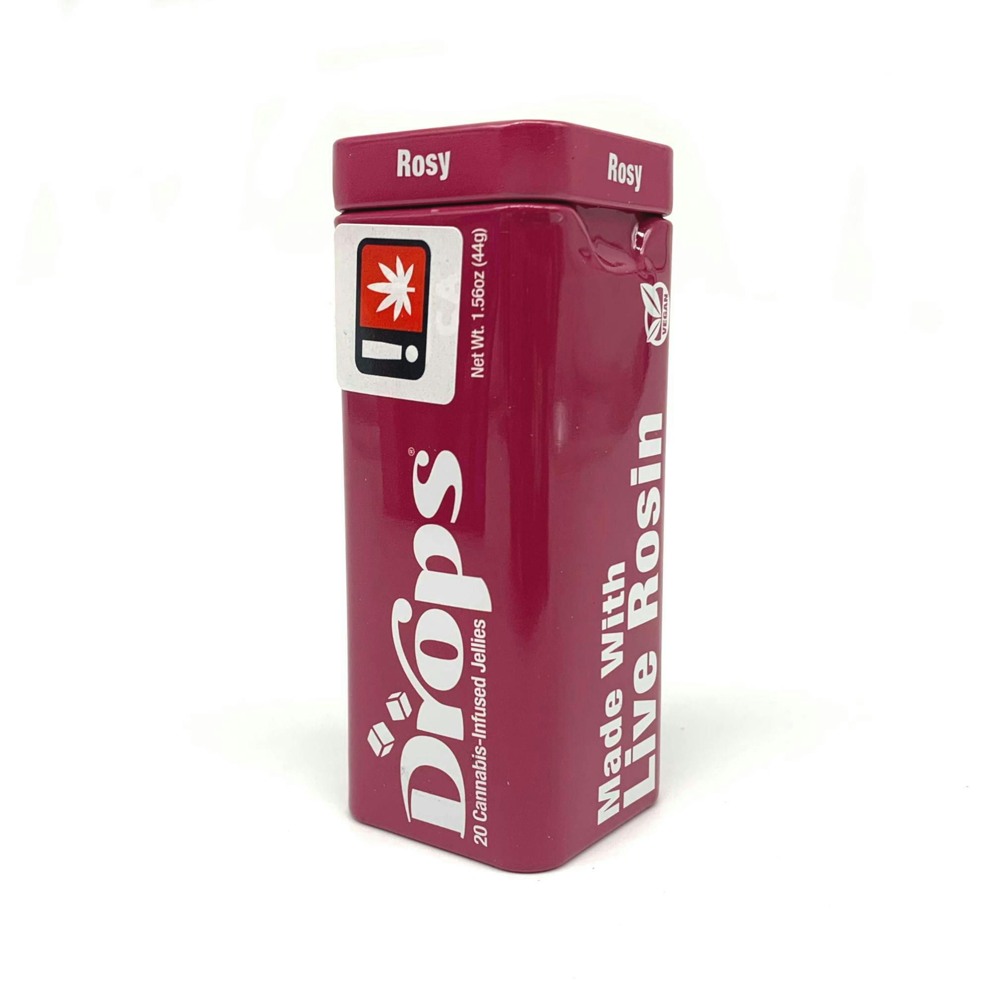Drops | Raspberry 20pc Bicycle Day | Hybrid (100mg THC + 50mg CBD)