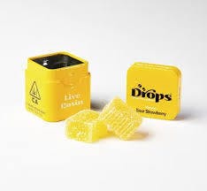 Drops | Lemon 2pc Formula One | Sativa (100mg THC)