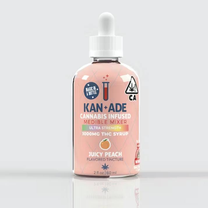 Kan+Ade 1000mg Juicy Peach Medible Mixer