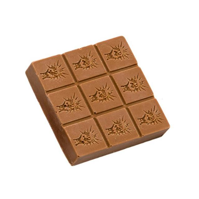 Punch | Caramel Milk Chocolate Bits | Hybrid | PunchBar | 100mg
