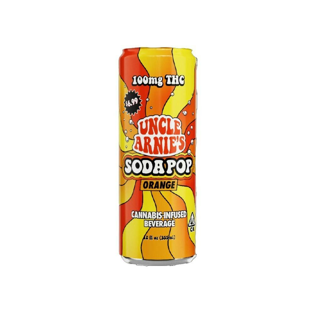 Orange Soda Pop | Carbonated | 100mg | 12oz