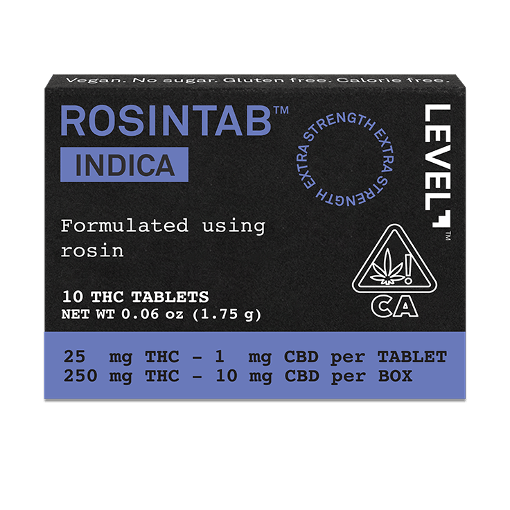 HASHTAB | Indica Tablets 25:1 THC:CBD | 250mg | 10ct | 25mg/ea (CA)