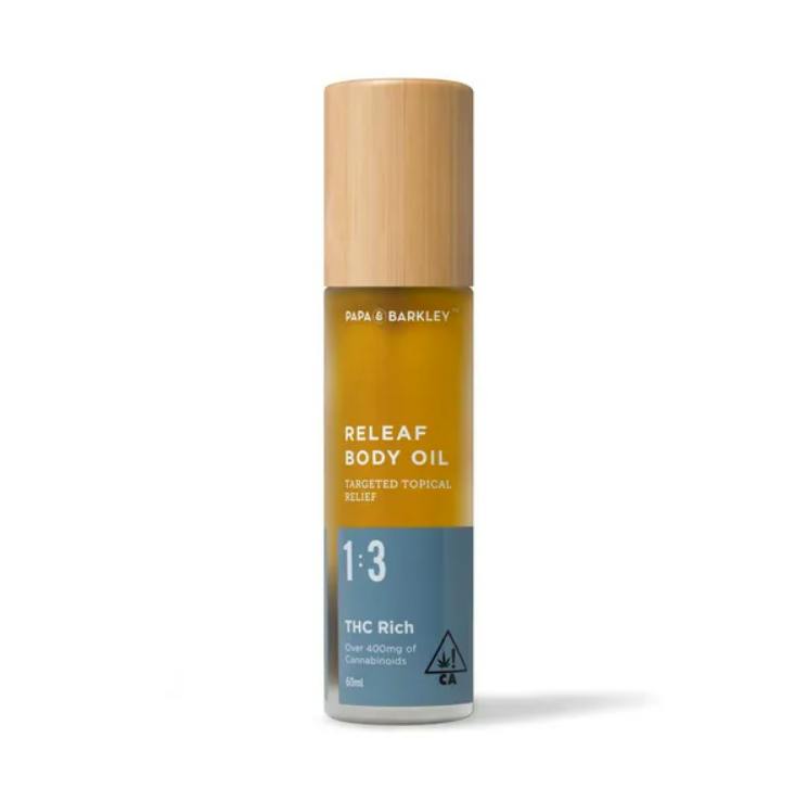 RELEAF BODY OIL 1:3 THC RICH 60ML