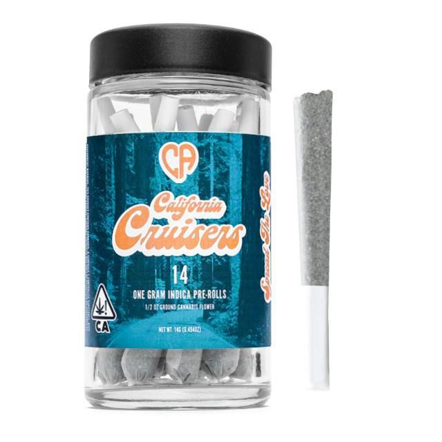 Purple Cookies | California Cruisers Joints | 1g each | 14pk