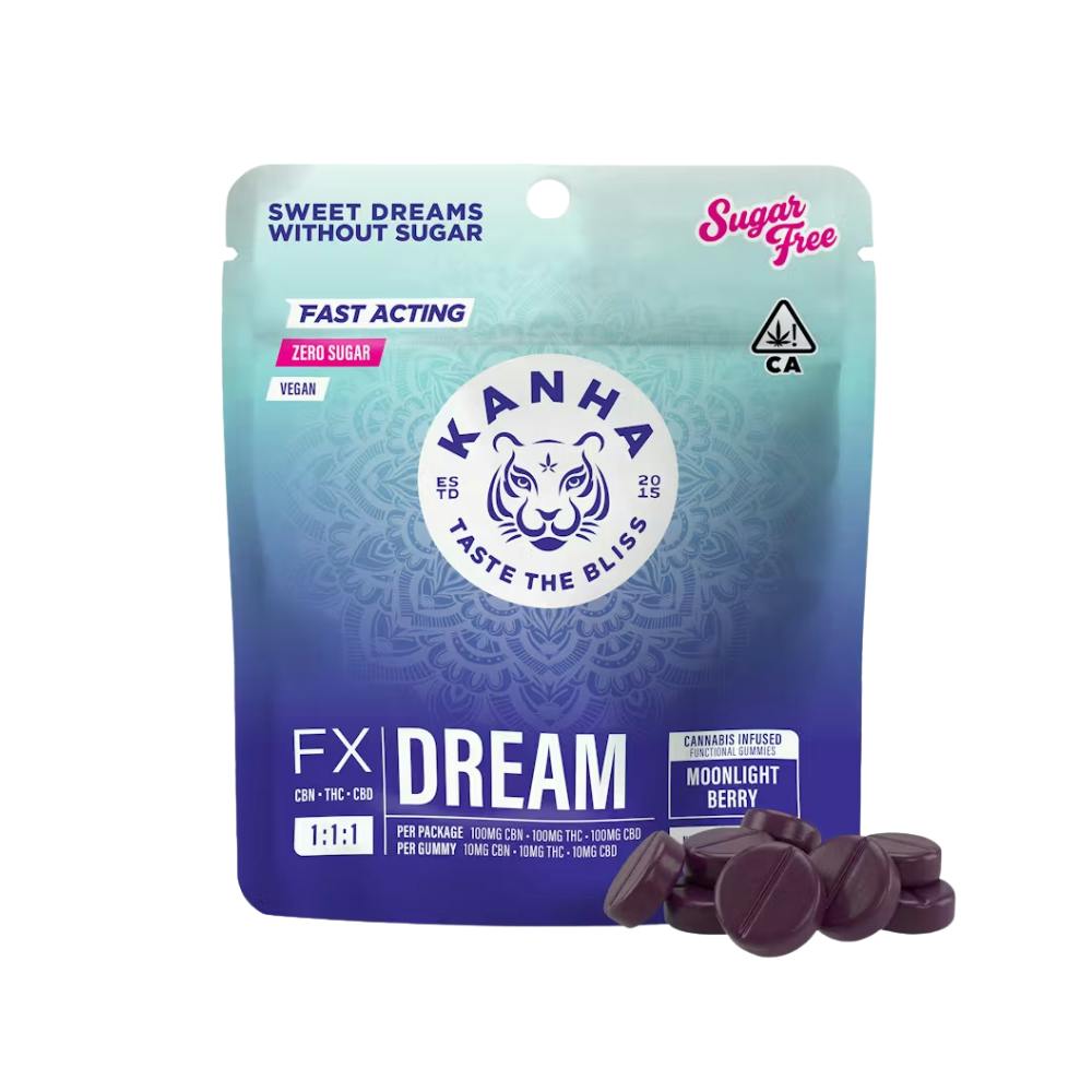 Moonlight Berry 1:1:1 CBN:CBD:THC Gummies | 100mg | 10ct | 10mg/ea