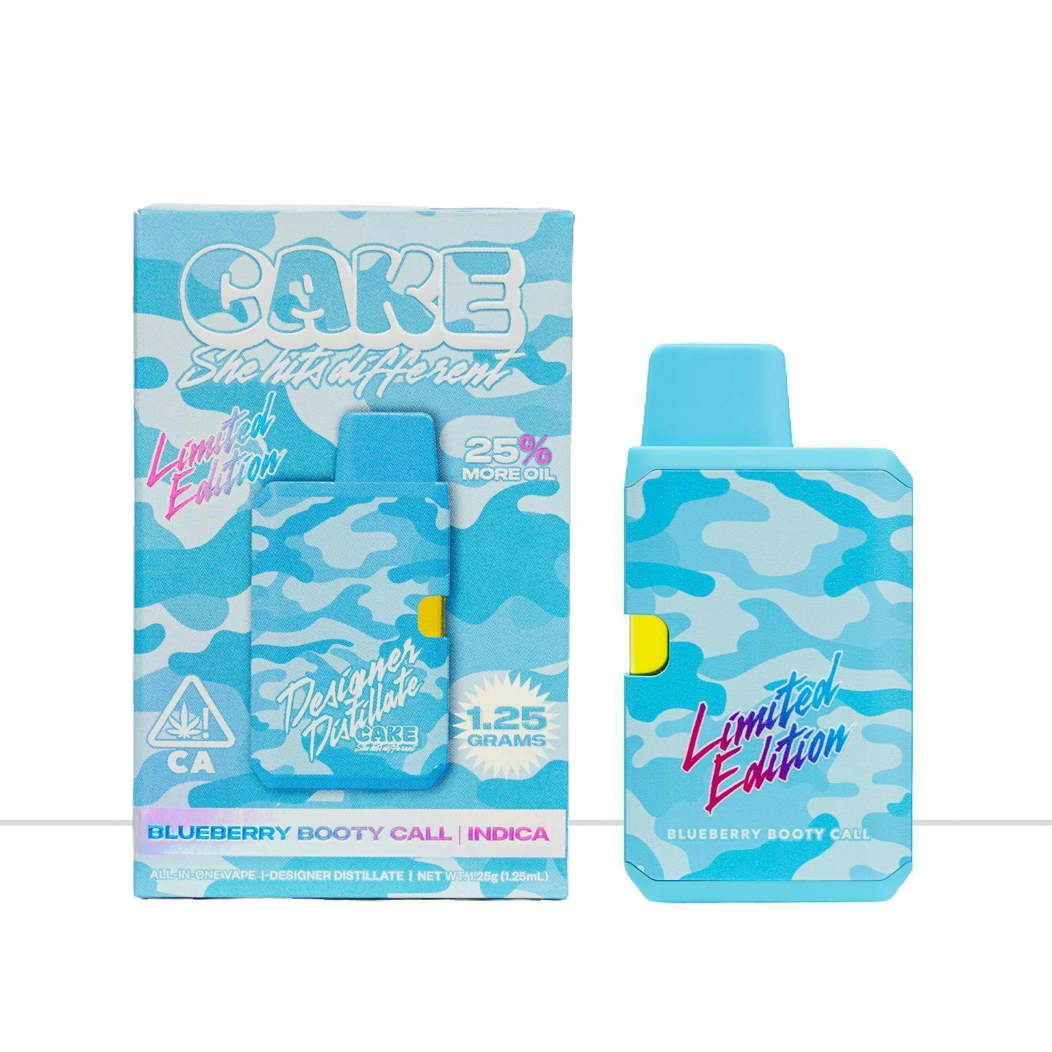 Blueberry Booty Call Disposable (Camo Edition) - 1 g