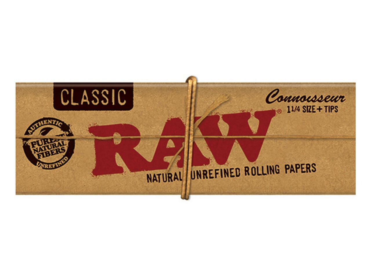 Raw 1 1/4 With Tips