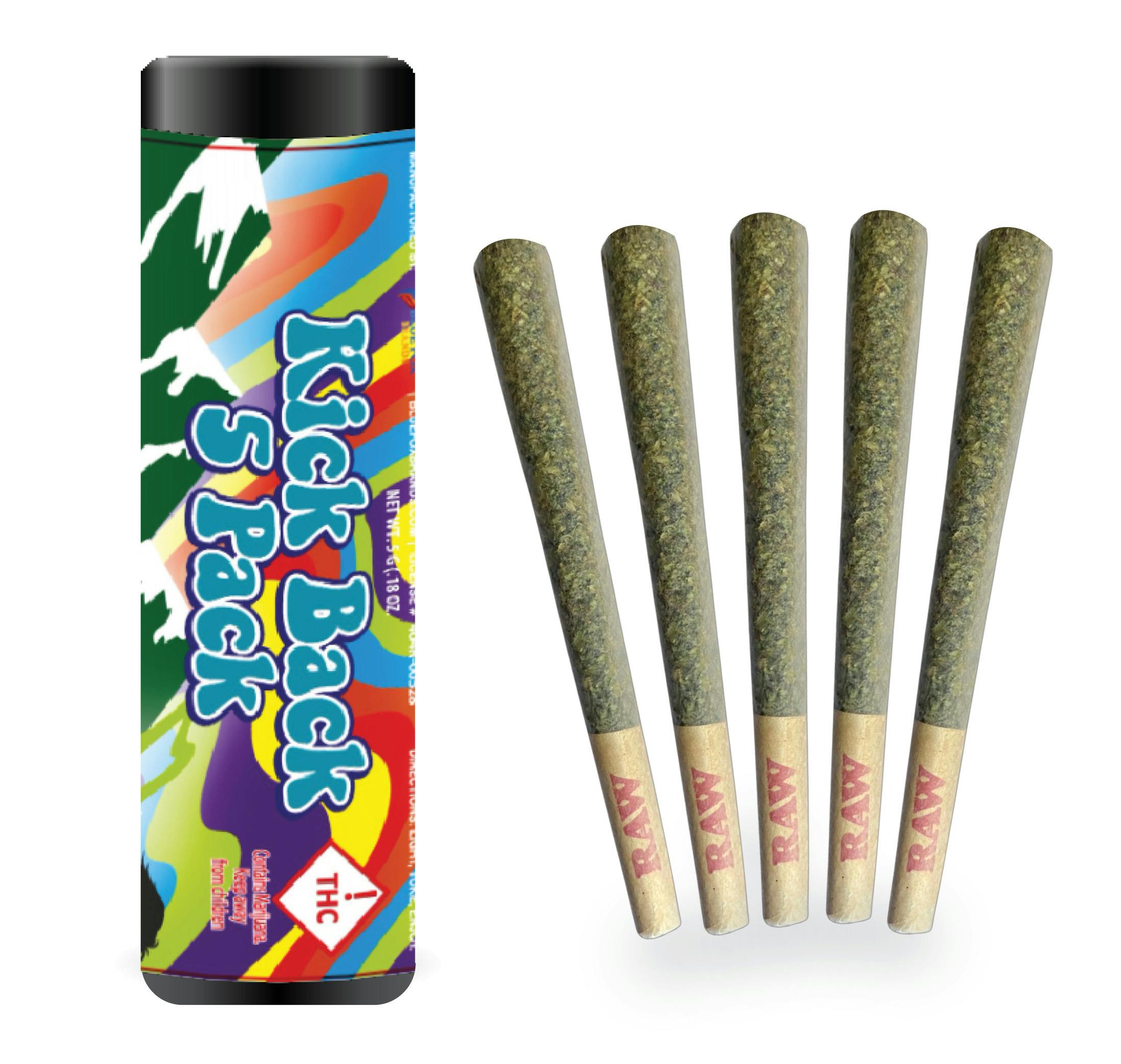 Cali-Blaze Pre-Roll 1g 5pk - Durban Cookies (S)