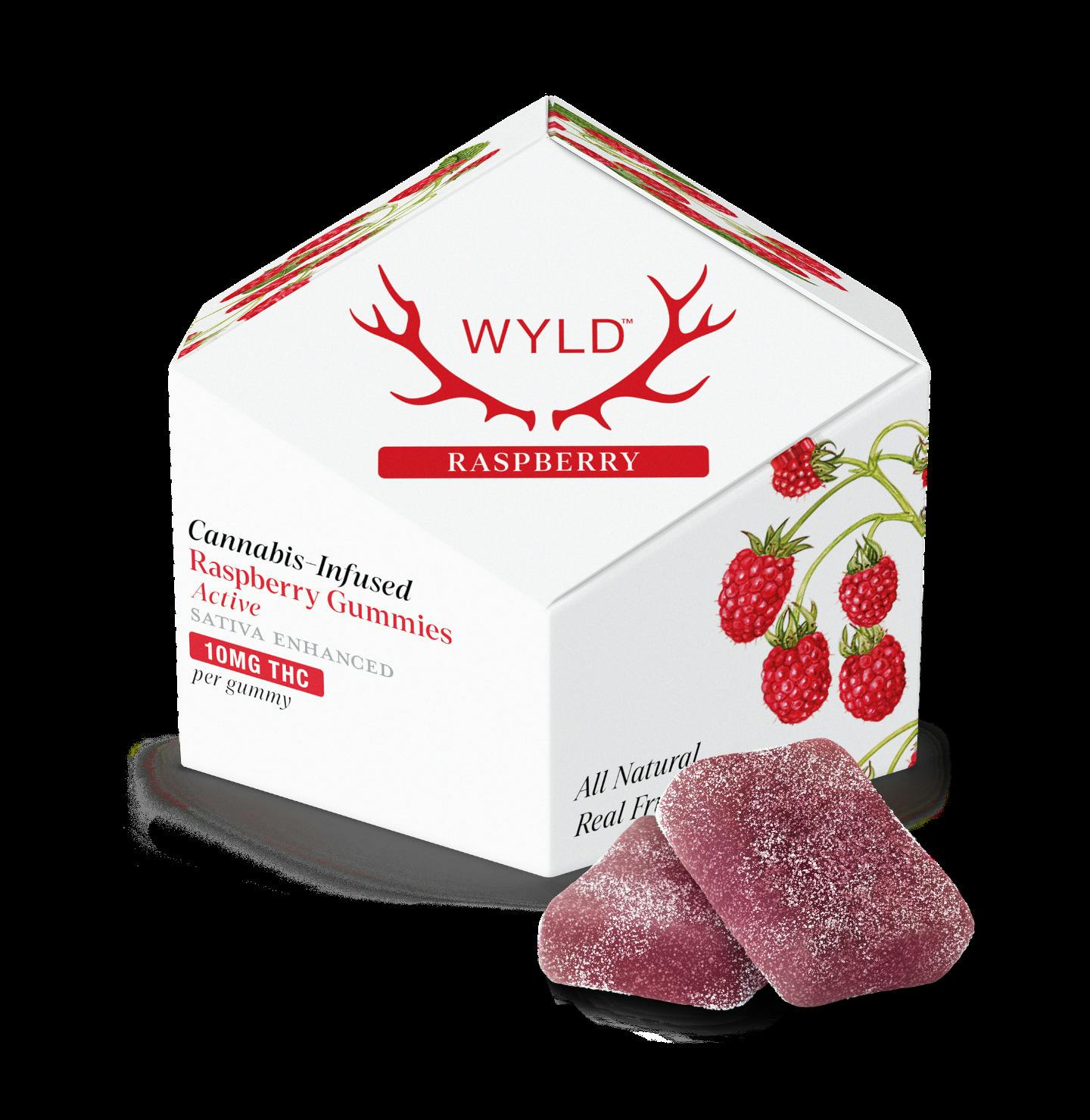 WYLD Gummies - Raspberry Sativa