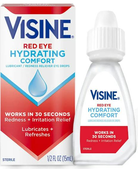 Visine Red Eye Hydrating Comfort Drops