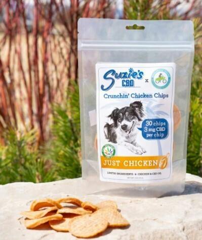 Suzies CBD Crunchin' Chicken Chips (30 x 3 mg Pieces)