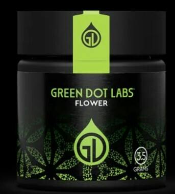 Green Dot Flower - Eighth - Lemonessence