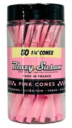 Blazy Susan Cones - 1 1/4 Cones - 50ct (PINK)