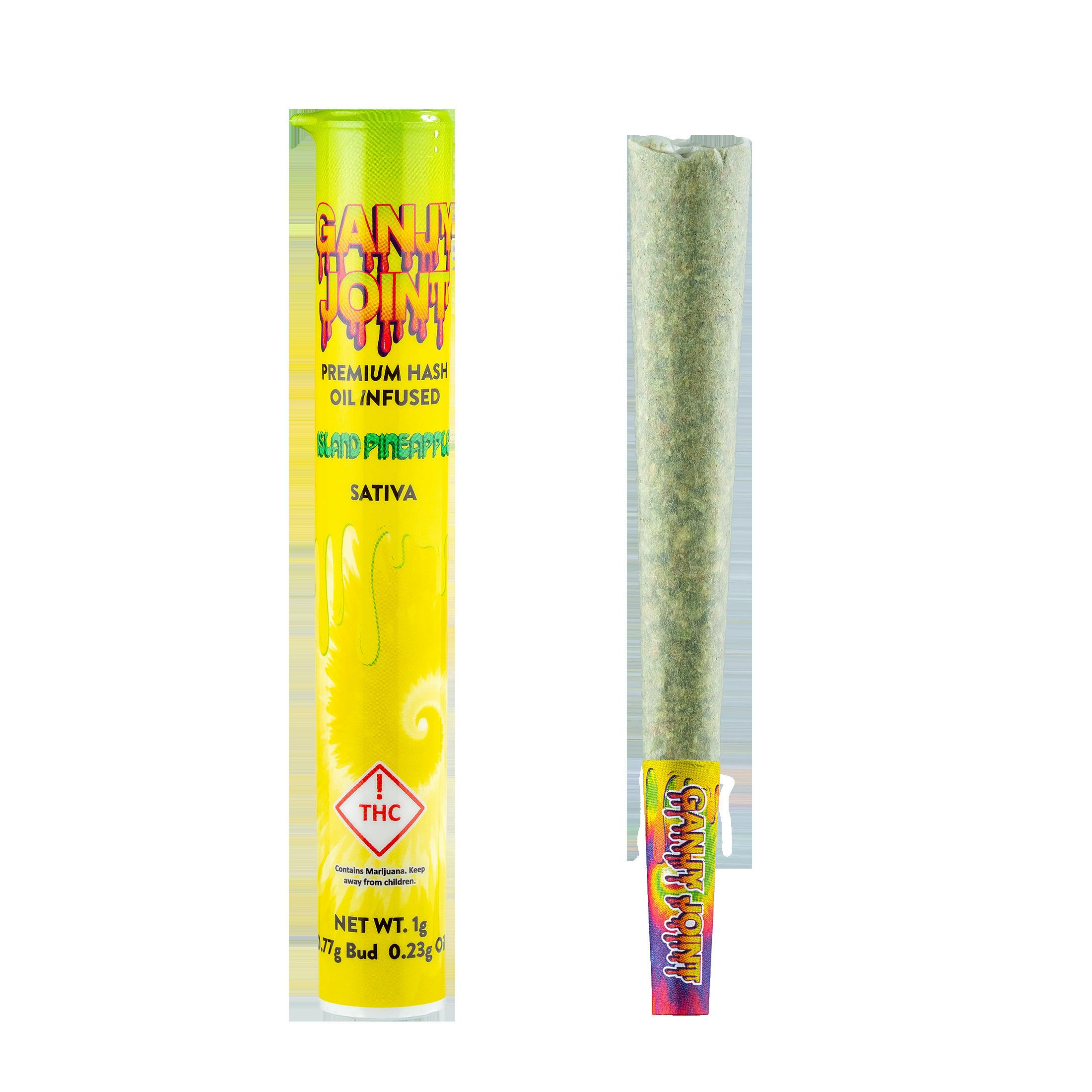Ganjy (Juicy) Infused Pre-Roll 1g - Island Pineapple (S)