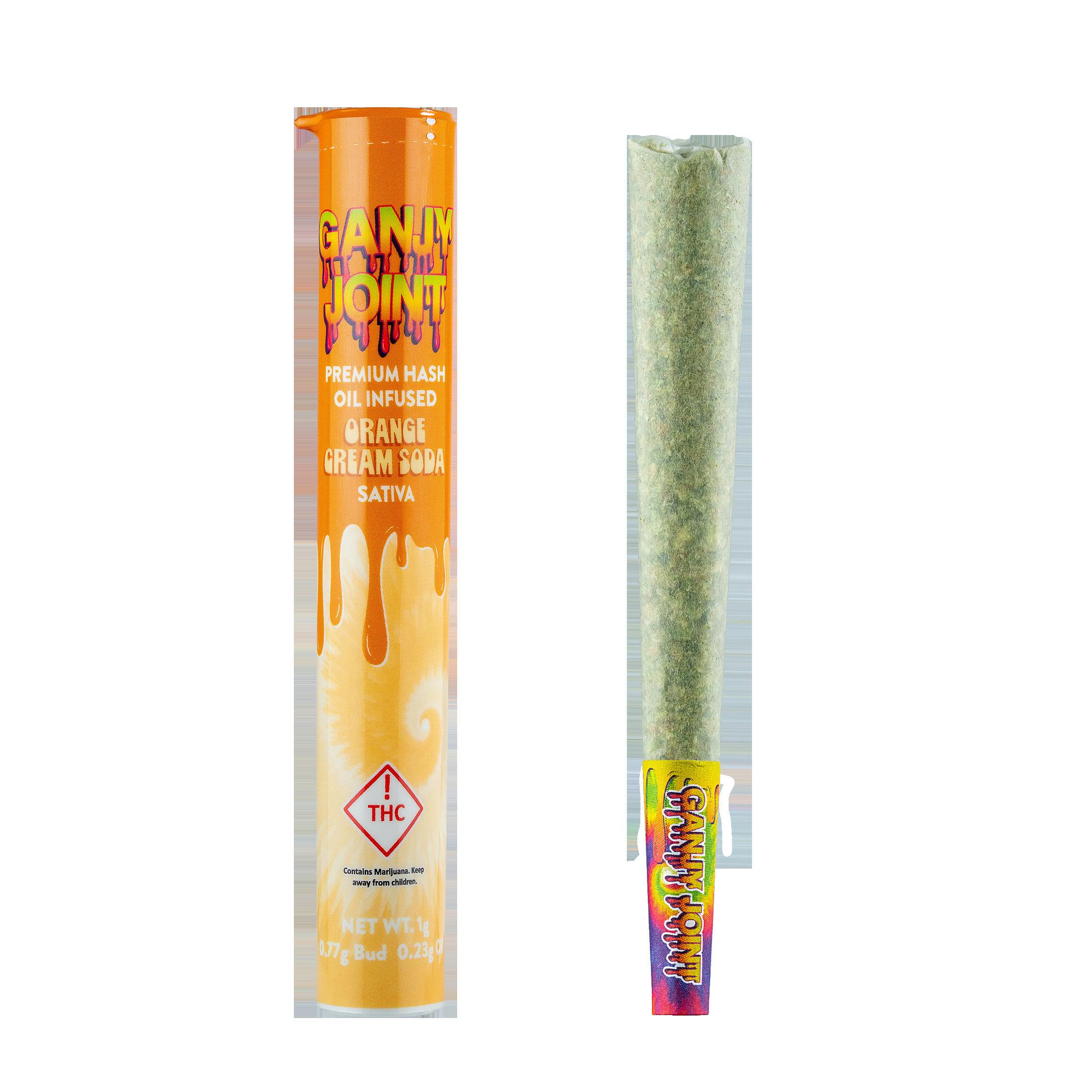 Ganjy (Juicy) Infused Pre-Roll 1g - Orange Cream Soda (S)